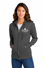 Load image into Gallery viewer, Willow Creek Farm - Port & Company® Core Fleece Full-Zip Hooded Sweatshirt (Youth, Ladies, Men's)