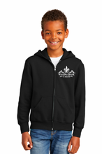 Load image into Gallery viewer, Willow Creek Farm - Port & Company® Core Fleece Full-Zip Hooded Sweatshirt (Youth, Ladies, Men's)
