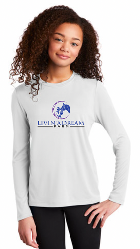 Livin' A Dream Farm - Sport-Tek® Posi-UV® Pro Long Sleeve (Men's, Ladies, Youth)
