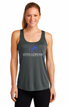 Load image into Gallery viewer, Livin' A Dream Farm - Sport-Tek® Ladies PosiCharge® Competitor™ Racerback Tank