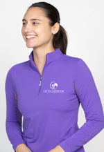 Load image into Gallery viewer, Livin' A Dream Farm - EIS Solid COOL Shirt ® (Ladies & Children)