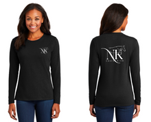 Load image into Gallery viewer, NK Equestrian - Port & Company® Essential Long Sleeve Tee - Screen Printed