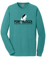 Load image into Gallery viewer, Pony Palooza - Port & Company® Beach Wash® Garment-Dyed Long Sleeve Tee