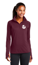 Load image into Gallery viewer, Blue Winds Farm - Sport-Tek® Sport-Wick® Stretch 1/2-Zip Pullover (Ladies & Men's)