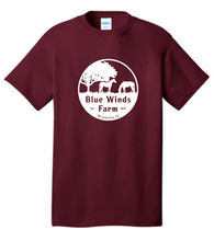 Load image into Gallery viewer, Blue Winds Farm - Port & Company® Core T-Shirt (Men's, Ladies, Youth)