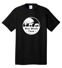 Load image into Gallery viewer, Blue Winds Farm - Port & Company® Core T-Shirt (Men's, Ladies, Youth)
