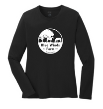Load image into Gallery viewer, Blue Winds Farm - Port & Company® Long Sleeve Core Cotton Tee (Men's, Ladies, Youth)