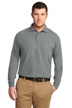 Load image into Gallery viewer, Port Authority® Silk Touch™ Long Sleeve Polo