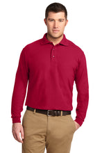 Load image into Gallery viewer, Port Authority® Silk Touch™ Long Sleeve Polo