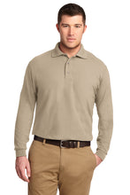 Load image into Gallery viewer, Port Authority® Silk Touch™ Long Sleeve Polo