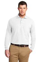 Load image into Gallery viewer, Port Authority® Silk Touch™ Long Sleeve Polo
