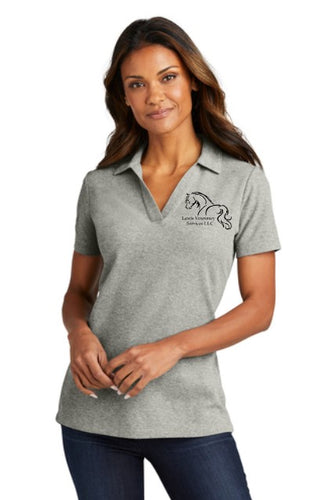 Lewis Veterinary - Port Authority® Ladies C-FREE ™ Cotton Blend Pique Polo