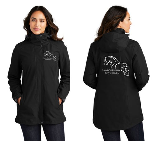 Lewis Veterinary - Port Authority® Ladies All-Weather 3-in-1 Jacket