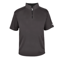 Load image into Gallery viewer, Crouse Equestrian - Badger - B-Core Short Sleeve 1/4 Zip Tee