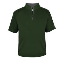 Load image into Gallery viewer, Crouse Equestrian - Badger - B-Core Short Sleeve 1/4 Zip Tee