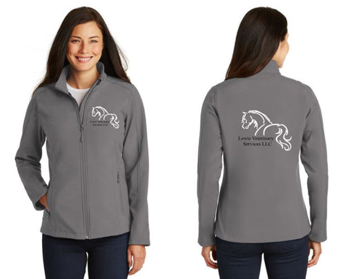 Lewis Veterinary - Port Authority® Ladies Core Soft Shell Jacket
