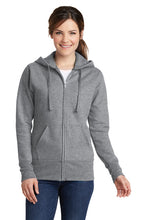 Load image into Gallery viewer, Dash K9 Sports - Port & Company® Ladies Core Fleece Full-Zip Hooded Sweatshirt