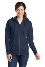 Load image into Gallery viewer, Dash K9 Sports - Port & Company® Ladies Core Fleece Full-Zip Hooded Sweatshirt