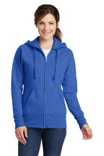 Load image into Gallery viewer, Dash K9 Sports - Port & Company® Ladies Core Fleece Full-Zip Hooded Sweatshirt