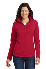 Load image into Gallery viewer, Port Authority® Ladies Pinpoint Mesh 1/2-Zip