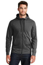 Load image into Gallery viewer, New Era® Tri-Blend Fleece Full-Zip Hoodie