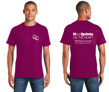 Load image into Gallery viewer, Hoofprints on the Heart - Adult T-shirt