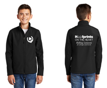 Load image into Gallery viewer, Hoofprints on the Heart - Port Authority® Youth Core Soft Shell Jacket