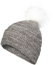 Load image into Gallery viewer, Faux Fur Pom Beanie