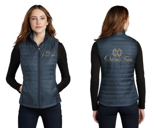 Oxford Farm - Port Authority® Packable Puffy Vest