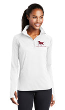 Load image into Gallery viewer, Peaceful Pastures Farms - Sport-Tek® Sport-Wick® Stretch 1/2-Zip Pullover (Ladies & Men's)