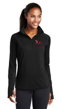 Load image into Gallery viewer, Peaceful Pastures Farms - Sport-Tek® Sport-Wick® Stretch 1/2-Zip Pullover (Ladies & Men's)