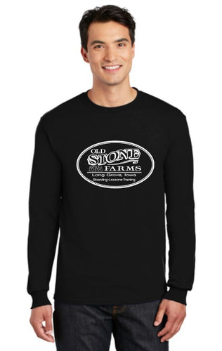 Old Stone Farms - Gildan® - DryBlend® 50 Cotton/50 Poly Long Sleeve T-Shirt (Adult)