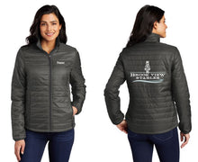 Load image into Gallery viewer, Brook View Stables Packable Puffy Jacket (Men&#39;s, Ladies)