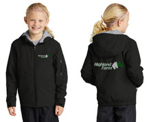 Load image into Gallery viewer, HF &amp; SC -Sport-Tek® Youth Waterproof Insulated Jacket