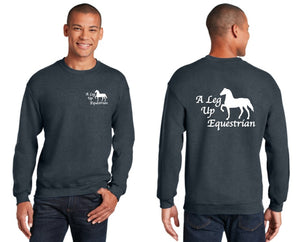 A Leg Up Equestrian - Gildan® - Heavy Blend™ Crewneck Sweatshirt