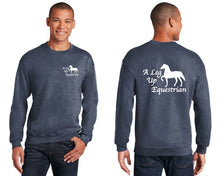 Load image into Gallery viewer, A Leg Up Equestrian - Gildan® - Heavy Blend™ Crewneck Sweatshirt