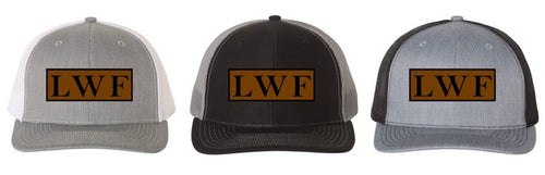 LWF - Leather Patch Trucker Cap