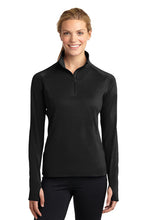 Load image into Gallery viewer, OFE - Sport-Tek® Ladies Sport-Wick® Stretch 1/4-Zip Pullover