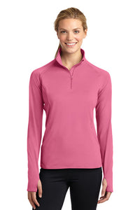 OFE - Sport-Tek® Ladies Sport-Wick® Stretch 1/4-Zip Pullover