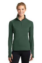 Load image into Gallery viewer, OFE - Sport-Tek® Ladies Sport-Wick® Stretch 1/4-Zip Pullover