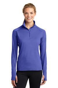 OFE - Sport-Tek® Ladies Sport-Wick® Stretch 1/4-Zip Pullover