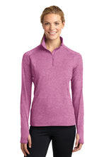 Load image into Gallery viewer, OFE - Sport-Tek® Ladies Sport-Wick® Stretch 1/4-Zip Pullover