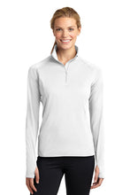 Load image into Gallery viewer, OFE - Sport-Tek® Ladies Sport-Wick® Stretch 1/4-Zip Pullover