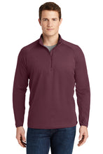 Load image into Gallery viewer, Sport-Tek® Men&#39;s Sport-Wick® Stretch 1/2-Zip Pullover