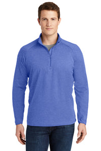 Sport-Tek® Men's Sport-Wick® Stretch 1/2-Zip Pullover