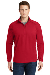 Sport-Tek® Men's Sport-Wick® Stretch 1/2-Zip Pullover