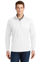 Load image into Gallery viewer, Sport-Tek® Men&#39;s Sport-Wick® Stretch 1/2-Zip Pullover