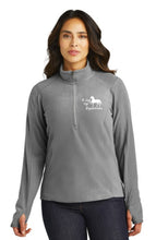 Load image into Gallery viewer, A Leg Up Equestrian - Port Authority® Ladies Microfleece 1/2-Zip Pullover