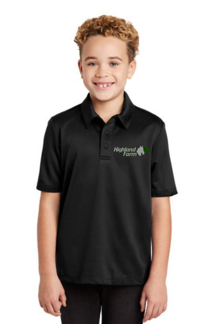 HF & SC -  Port Authority® Youth Silk Touch™ Performance Polo