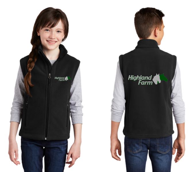 HF & SC - Port Authority® Youth Value Fleece Vest
